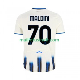 Maillot de Foot Atalanta Daniel Maldini 70 Extérieur 2025-26